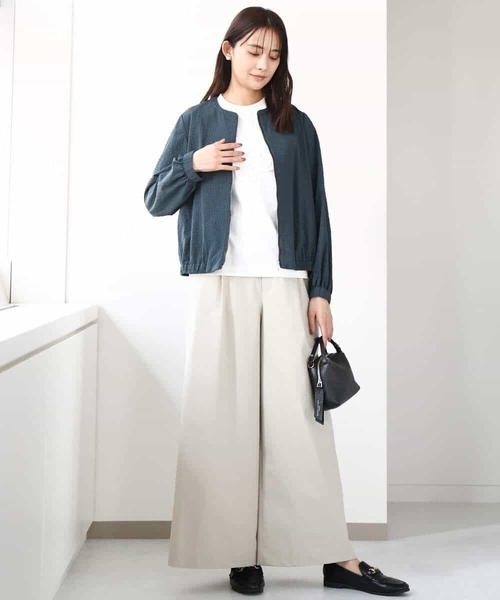 未使用タグあり marni ボンディング　ノーカラー　ブルゾン　ショート丈 別注SHORT SHORT MODS | ATON