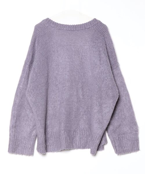 FREAK'S STORE（フリークスストア） ニットカーディガン FREE パープル