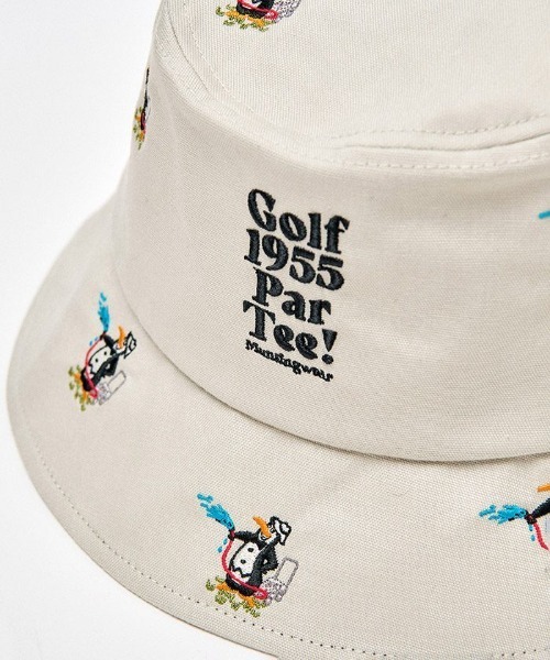 ゴルフィッカーズ　ペンギン　コラボバケットハット ペンギン バイ マンシングウェア」とGolfickersが初の