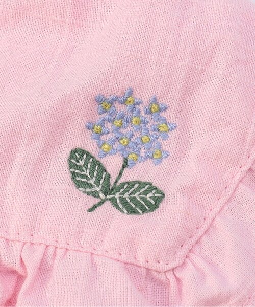 Seraph（セラフ） ベビー服 ロンパース 「リンク」あじさい刺繍ベビー