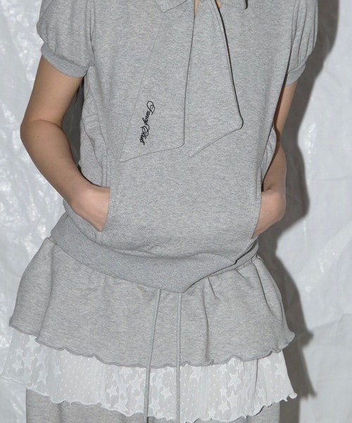 FANCY CLUB スウェットパンツ ジャージ 「FANCY CLUB」FRILL