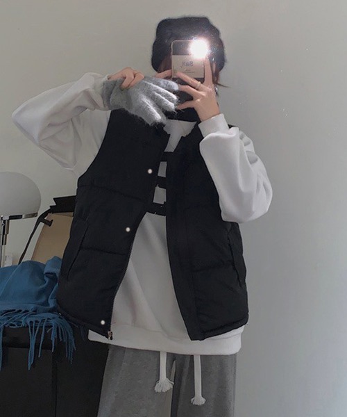 ◆Choco closet◎発送ゆっくり◆ Chaco closet（チャコクローゼット） 「INOLVE」ベスト FREE ホワイト