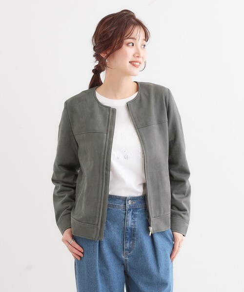 DRESKIP（ドレスキップ） ブルゾン アウター 「S-LL」大人上品な