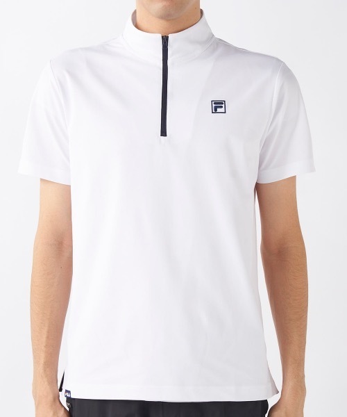 FILA GOLF シャツ 「FILA GOLF/フィラゴルフ」スタンドハーフ