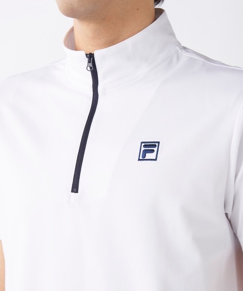 FILA GOLF シャツ 半袖 「FILA GOLF/フィラゴルフ」スタンドハーフ