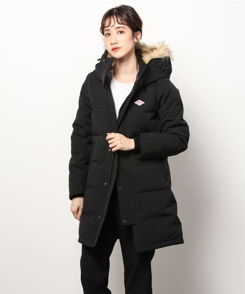 ダントン　ダウンコート　黒 Danton（ダントン） ダウンコート M ブラック レディース : ZOZOTOWN