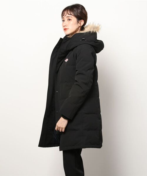 Danton（ダントン） ダウンコート M ブラック レディース : ZOZOTOWN