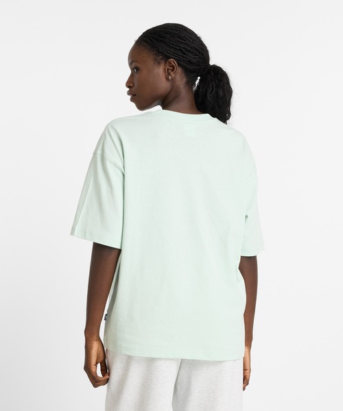 New Balance tシャツ Athletics フラワー オーバーサイズド