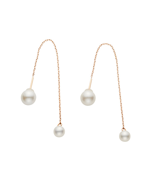 VENDOME AOYAMA（ヴァンドーム青山） ピアス 淡水パール ダブル