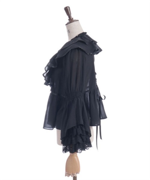 アクシーズファム レース袖フリルボレロ レース袖フリルボレロ | 衣料 | axes femme online shop