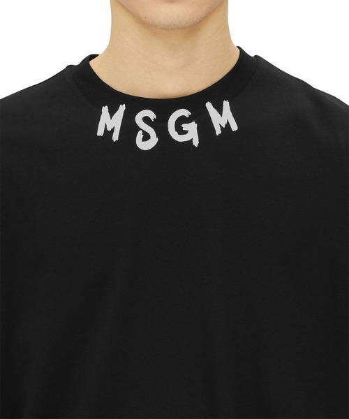 MSGM（エムエスジーエム） tシャツ 「Basic Color」MSGM NEWブラッシュ