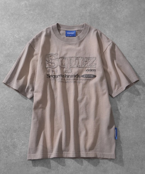 SEQUENZE tシャツ 「SEQUENZ/シークエンズ」別注 ヴィンテージライク