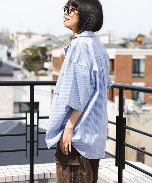 PBLIM ブラウス シャツ 「UNISEX」アソートチェックシャツ レディース