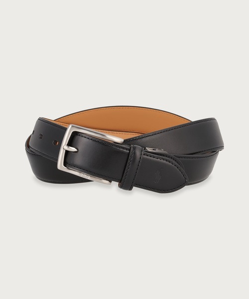 POLO RALPH LAUREN ベルト スムースレザー 32mm ビジネスベルト