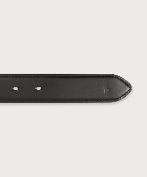 極美品 RALPHLAUREN ビジネス レザーベルト ブラック 32mm Ralph Lauren - 極美品 RALPHLAUREN ビジネス レザーベルト
