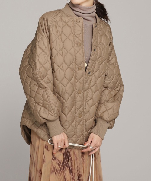 「NANO universe」 ジャケット 36 ベージュ レディース_画像3