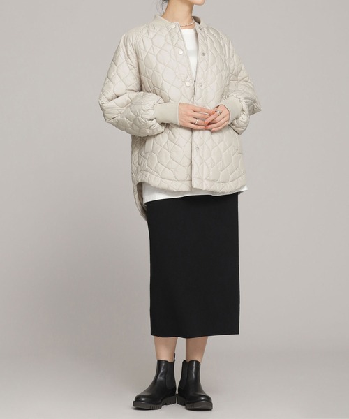 「NANO universe」 ジャケット 36 ベージュ レディース_画像6