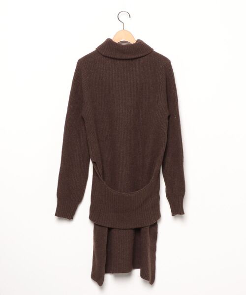 「Jonnlynx」 タートルネックニット - ブラウン レディース_画像2