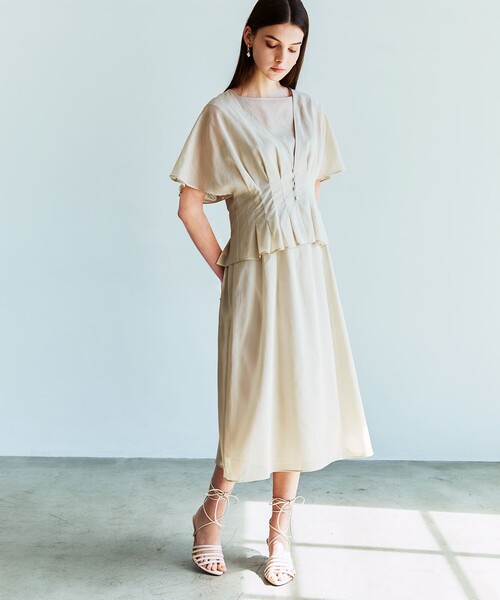 EPOCA ワンピース ハイツイストボイル シアードレス : ZOZOTOWN Yahoo