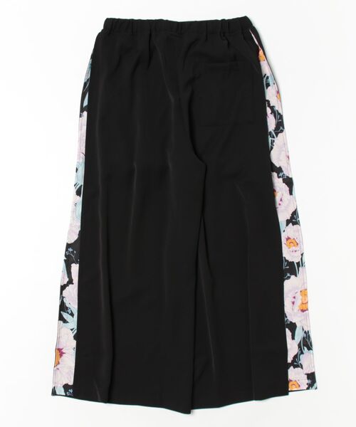 カヤ パンツ 「カヤ」花便り八掛ワイドパンツ レディース