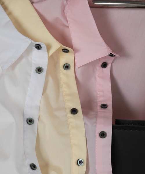ブラウス シャツ FLARE SLEEVE BLOUSE レディース lawgy ブラウス シャツ flare sleeve arrange shirt / フレア