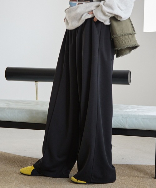 PBLIM パンツ 「UNISEX/WEB限定」-3kg見え/COZY(コージー)カットワイド