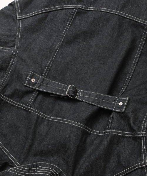 beautiful people デニムジャケット　ブラック double-end left hand twill denim blouson – beautiful people