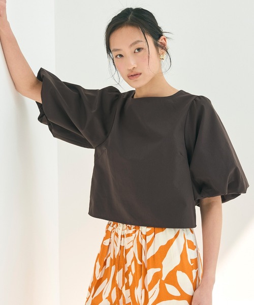 coca ブラウス シャツ バックリボンブラウス レディース