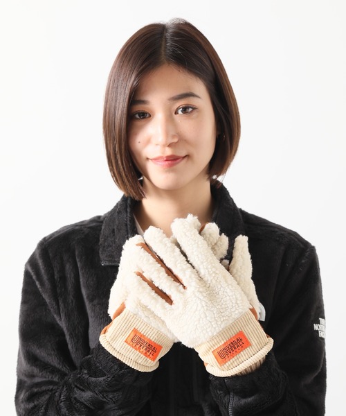 「UNIVERSAL OVERALL」 手袋 FREE ダークブラウン レディース_画像7