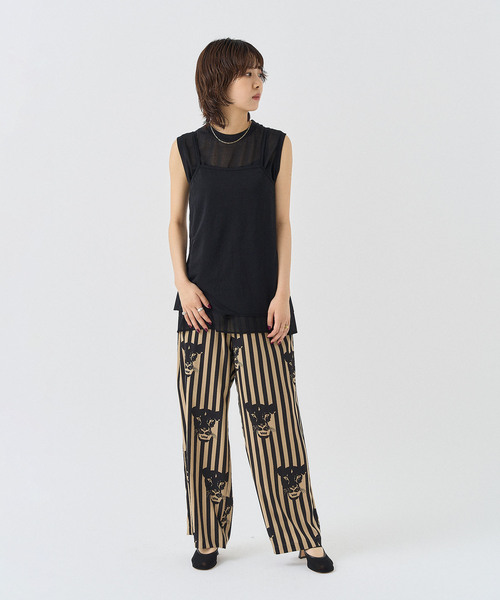 【Lioness】ワイドパンツ HARDY NOIR パンツ 「追加」LIONESS PRINT レディース