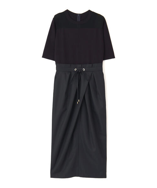 ピンキー＆ダイアン タフタコンビニットワンピース ブルー 長袖 楽天市場】【SALE／50%OFF】◇タフタコンビニットワンピース