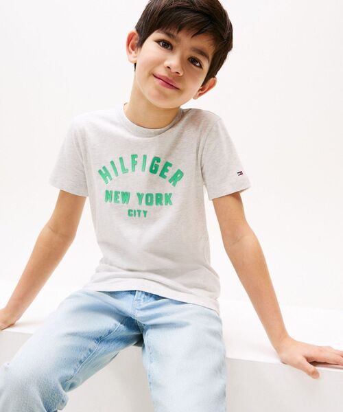 TOMMY HILFIGER（トミー・ヒルフィガー） tシャツ BOYS カーブド 