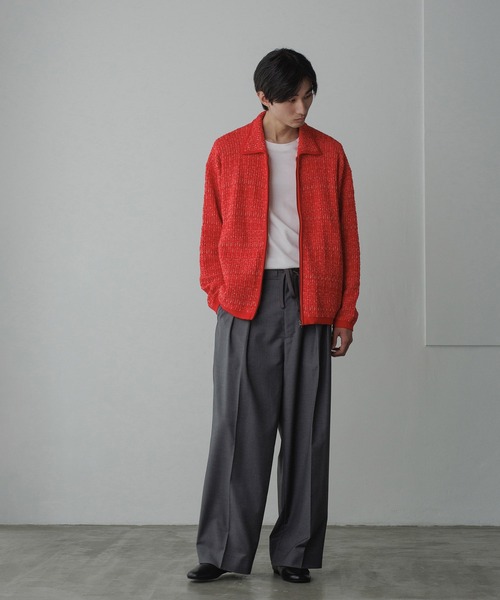 ADAM ET ROPE' スラックス 「新色」「WEB限定」2タック ワイド
