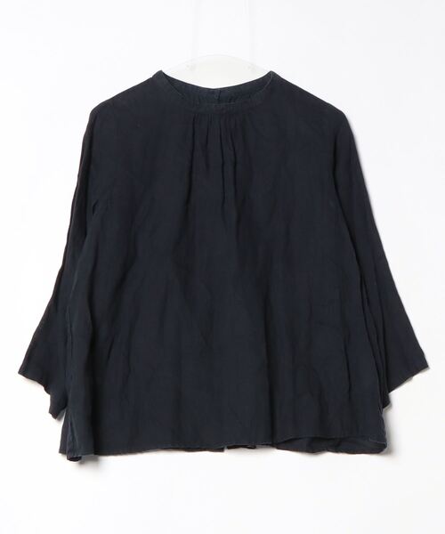 「nest Robe」 長袖ブラウス FREE ネイビー レディース