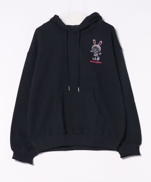 パーカー 「ナルミヤキャラクターズ × Heather」ラインストーンフーディ　319893 レディース Heather パーカー 「ナルミヤキャラクターズ × Heather」ライン
