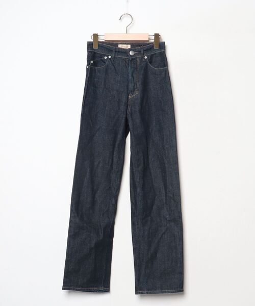 「YANUK」 デニムパンツ 23inch ネイビー レディース