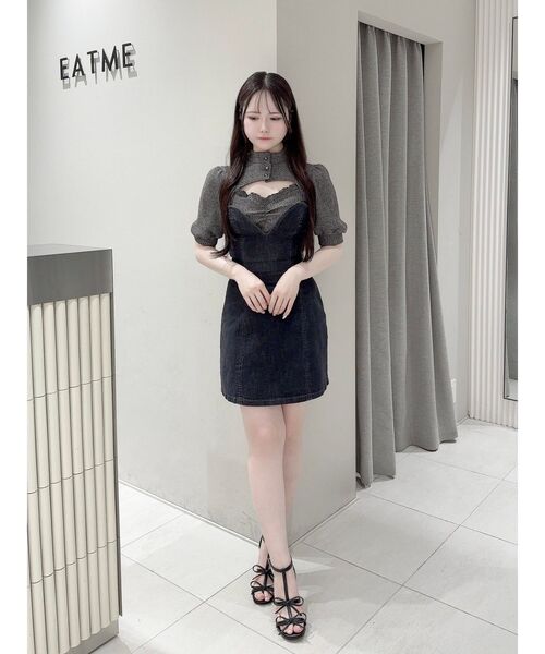 EATME（イートミー） ワンピース デニムジャンスカ : ZOZOTOWN Yahoo