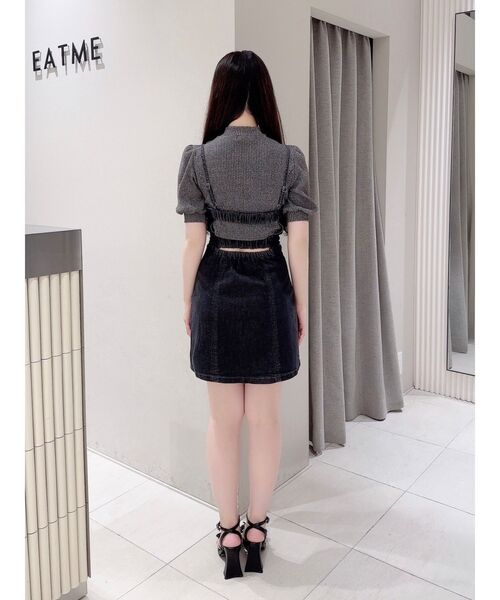 EATME（イートミー） ワンピース デニムジャンスカ : ZOZOTOWN Yahoo