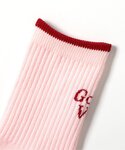 靴下 GIRLSロゴカラバリソックス キッズ ...の詳細画像5