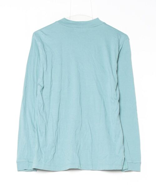 「green label relaxing」 長(zhǎng)袖Tシャツ SMALL ブルー メンズ