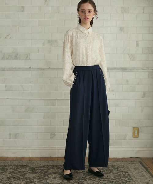 BONLECILL noir ワイドパンツ スラックス パンツ 「BONLECILL noir