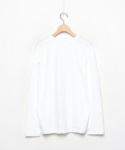 NUMBER (N)INE × STUDIOUS コラボ白シャツ NUMBER (N)INE 「NUMBER (N)INE」 長袖Tシャツ「STUDIOUSコラボ