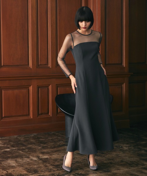 darial（ダリアル） ドレス 「darial」sequins bustier dress