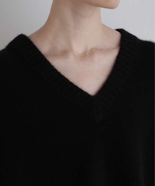 LE PHIL（ル フィル） ニット セーター FOX混Vネックニット レディース