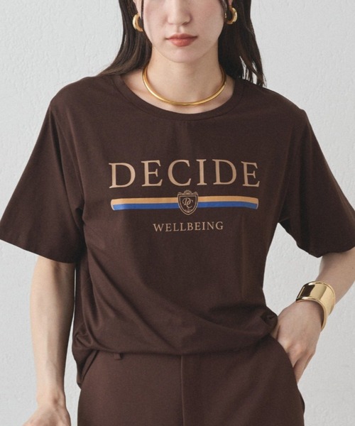 tシャツ エンブレムロゴTシャツ レディース