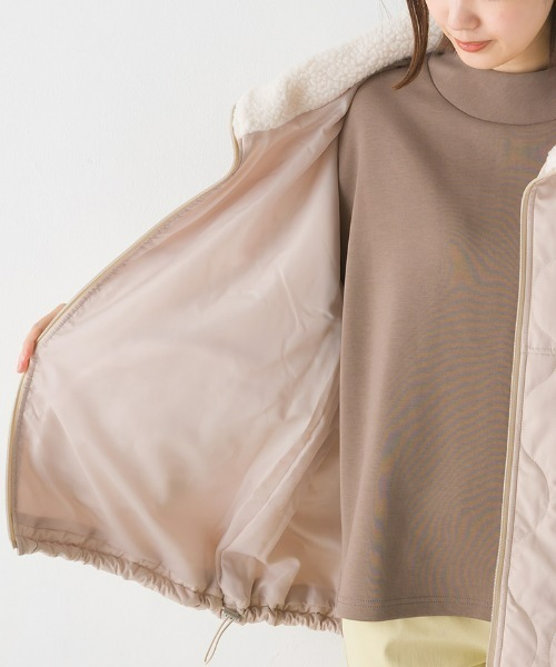 「OMNES」 ブルゾン FREE ベージュ レディース_画像8