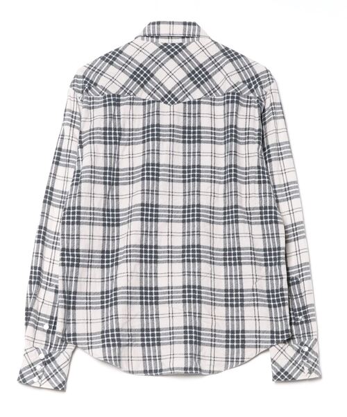 ナンバーナイン NUMBER (N)INE ネルシャツ ドッキング 05AW Number