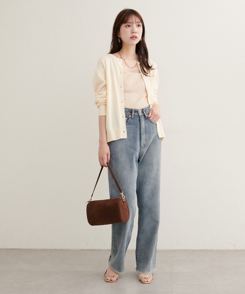 natural couture カーディガン 「ZOZO限定」クルーネックカーディガン
