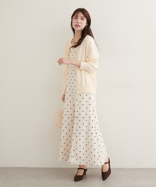 natural couture カーディガン 「ZOZO限定」クルーネックカーディガン