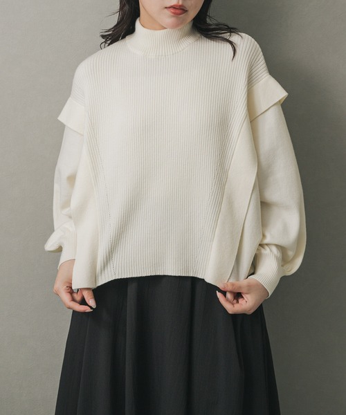 美品お買い得MARK & LONA 防風裏地付セーター 48 美品お買い得MARK & LONA 防風裏地付セーター 48